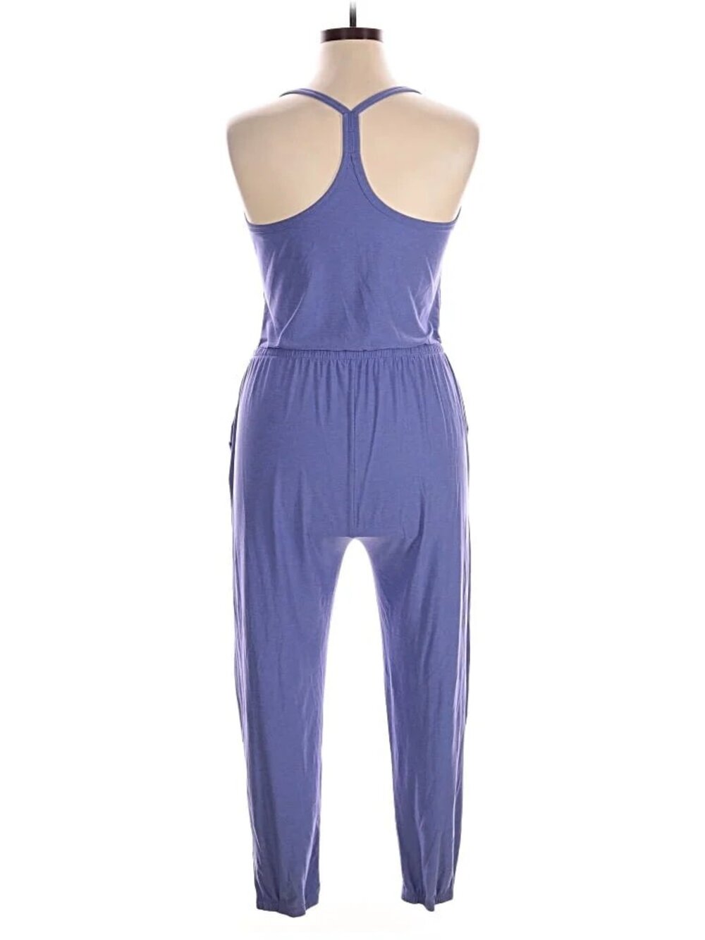 Lavender Strappy Jumpsuit - Picture 3 of 5